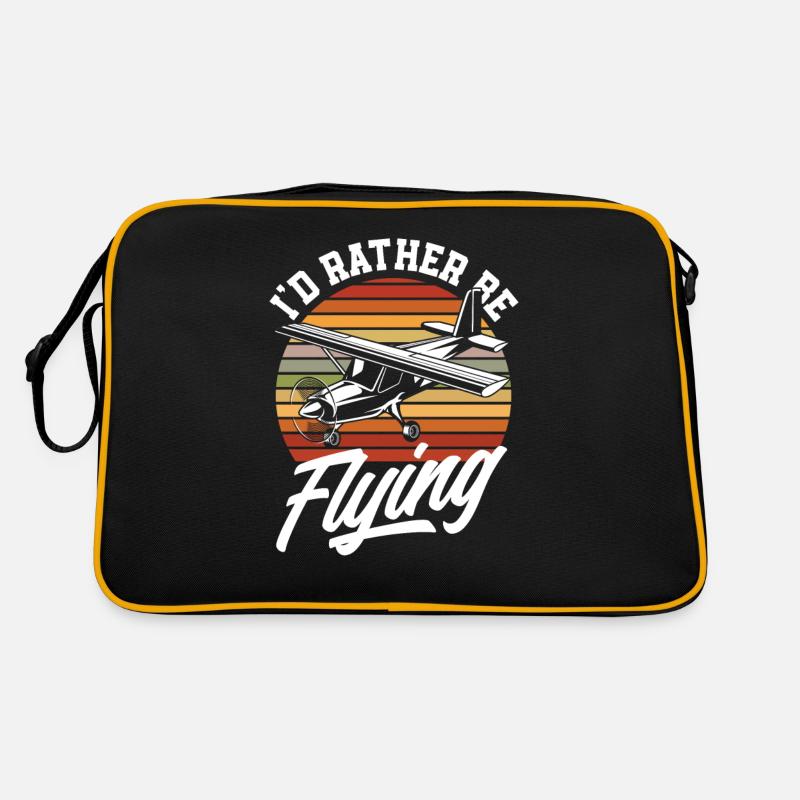 Retro Pilots Student Flying Retro Bag