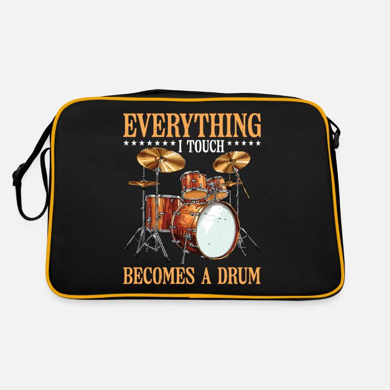 Everything I Touch Becomes A Drum 26 Retro Bag