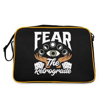 Retrograde planets Mercury Retrograde - Retro Bag - black/gold - Back
