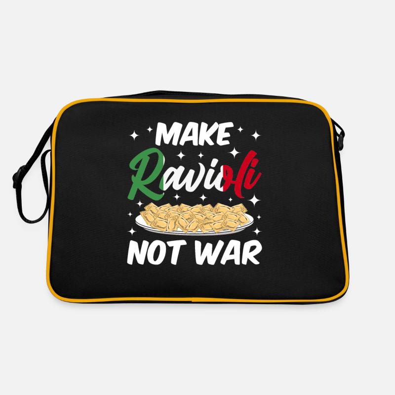 Funny Italian Ravioli Pasta Retro Bag