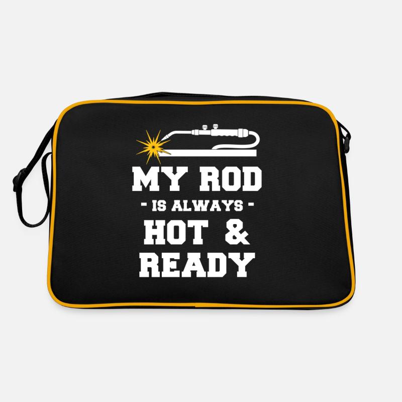 Ma canne est toujours chaude et prête à être plus drôle Sac Retro
