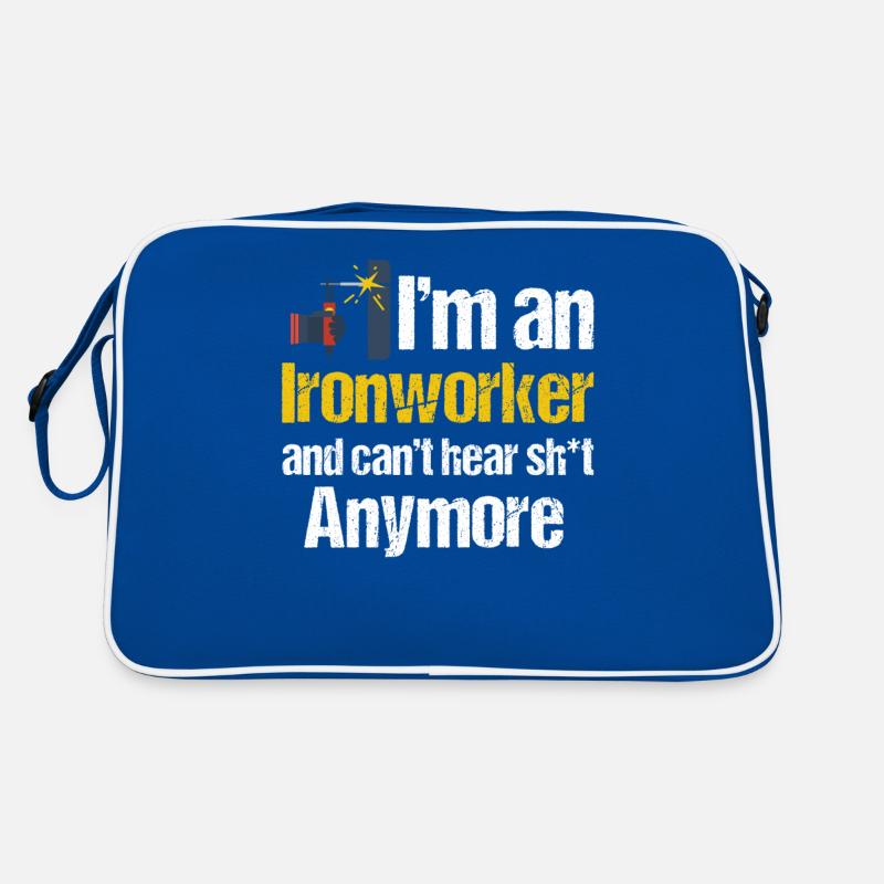 I'm a smelter and I can't give a shit Retro Bag