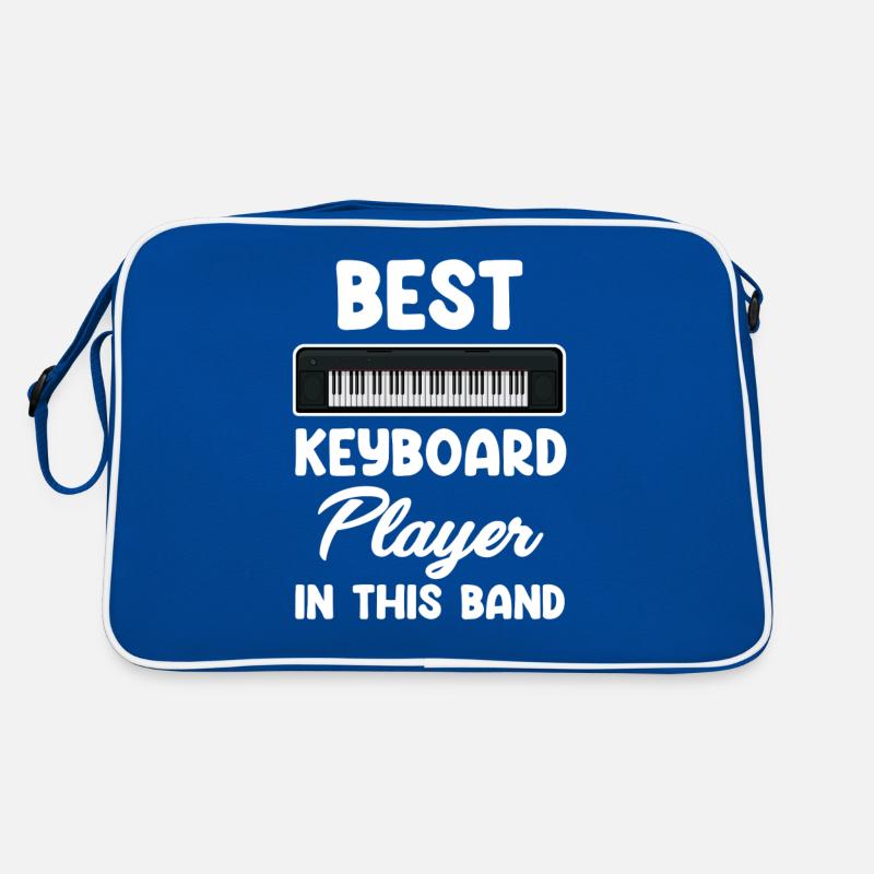 Best Keyboard Player In This Band Retro Bag