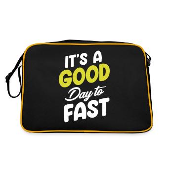 C’est un bon jour pour jeûner les musulmans fiers - Sac Retro - noir/or - Dos