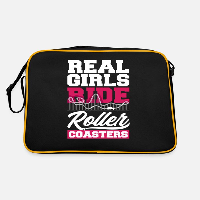 Roller Coaster Real Girls Ride Roller Coaster Sac Retro