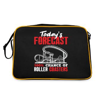 Roller Coaster Prediction - Retro Bag - black/gold - Back