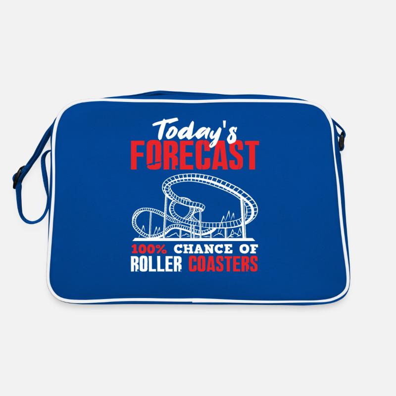 Achterbahn Vorhersage Retro Tasche