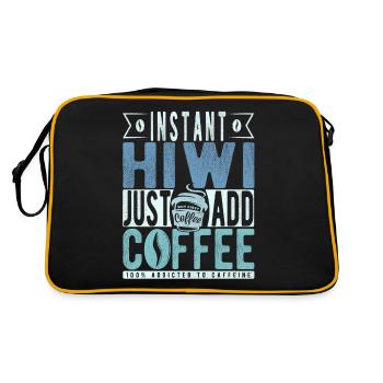 Hiwi instantané Il suffit d’ajouter du café - Sac Retro - noir/or - Dos