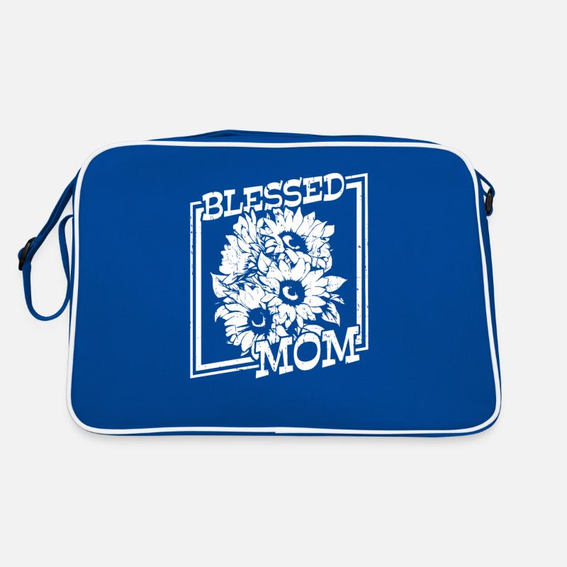 Sonnenblumen Mama Mutter Sunflower Mom Retro Bag