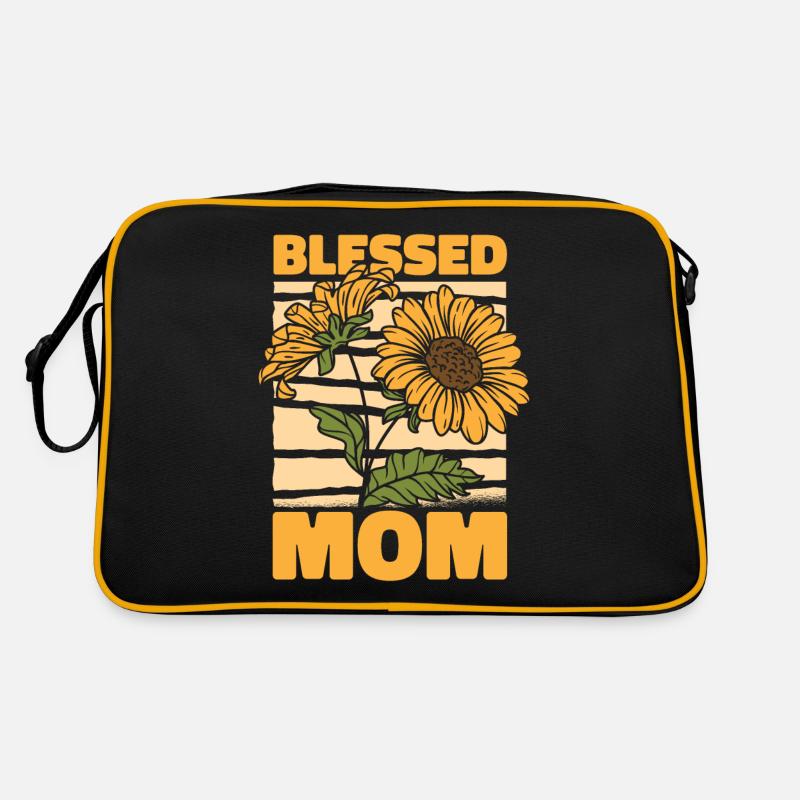 Sonnenblumen Mama Tournesol Maman Sac Retro