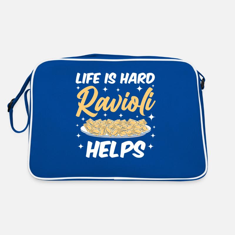 Funny Italian Ravioli Pasta Retro Bag