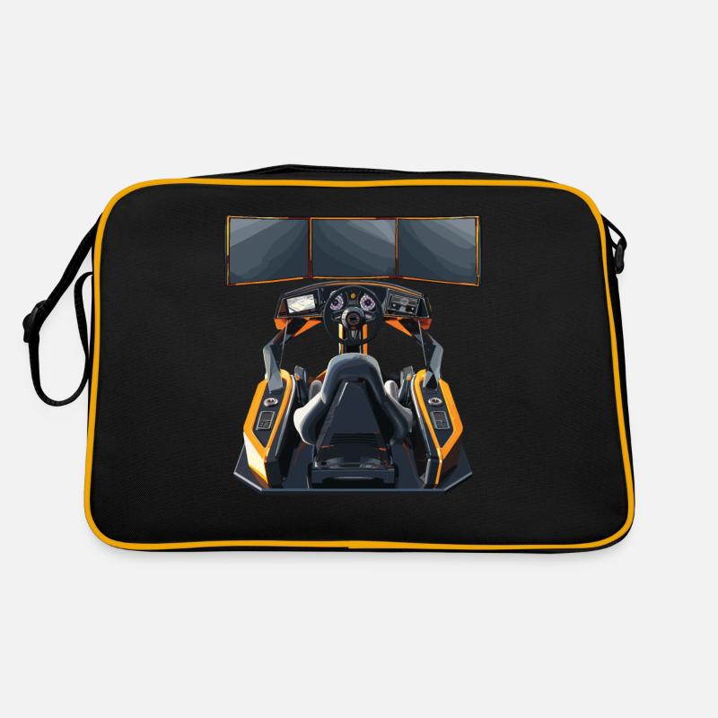 « Time For Sim Racing » Sim Racer Sac Retro
