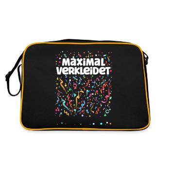 Remplacement maximum de costume déguisé Pas de costume - Sac Retro - noir/or - Dos