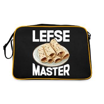 Lefse Master 31 - Retro Bag - black/gold - Back