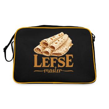 Lefse Master 32 - Retro Bag - black/gold - Back