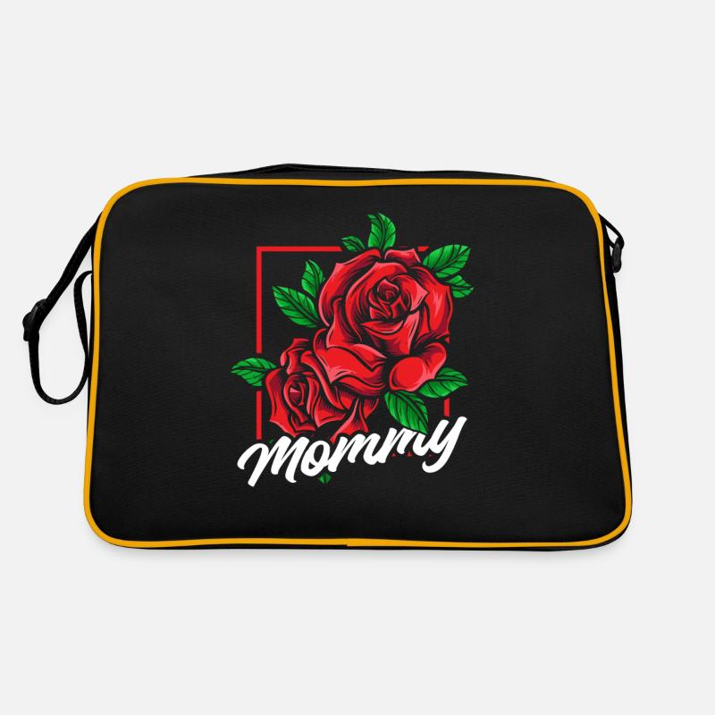 Rosen Mama Rose Mom Retro Tasche