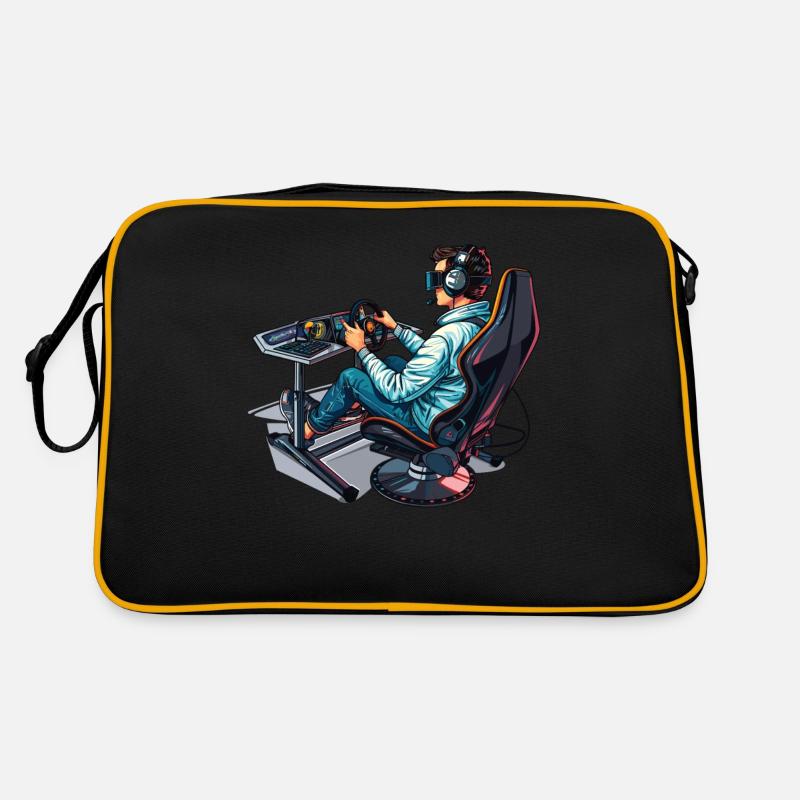 « Time For Sim Racing » Sim Racer Sac Retro