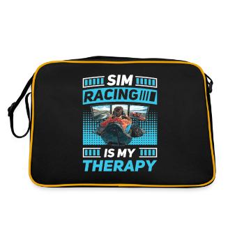 Simulateur Cockpit Esports Sim Racing - Sac Retro - noir/or - Dos