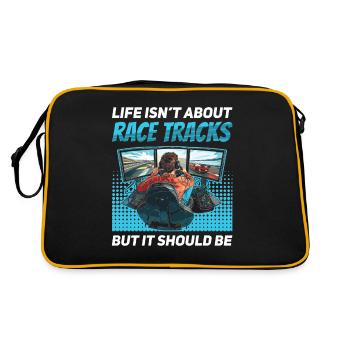 Simulateur Cockpit Esports Sim Racing - Sac Retro - noir/or - Dos