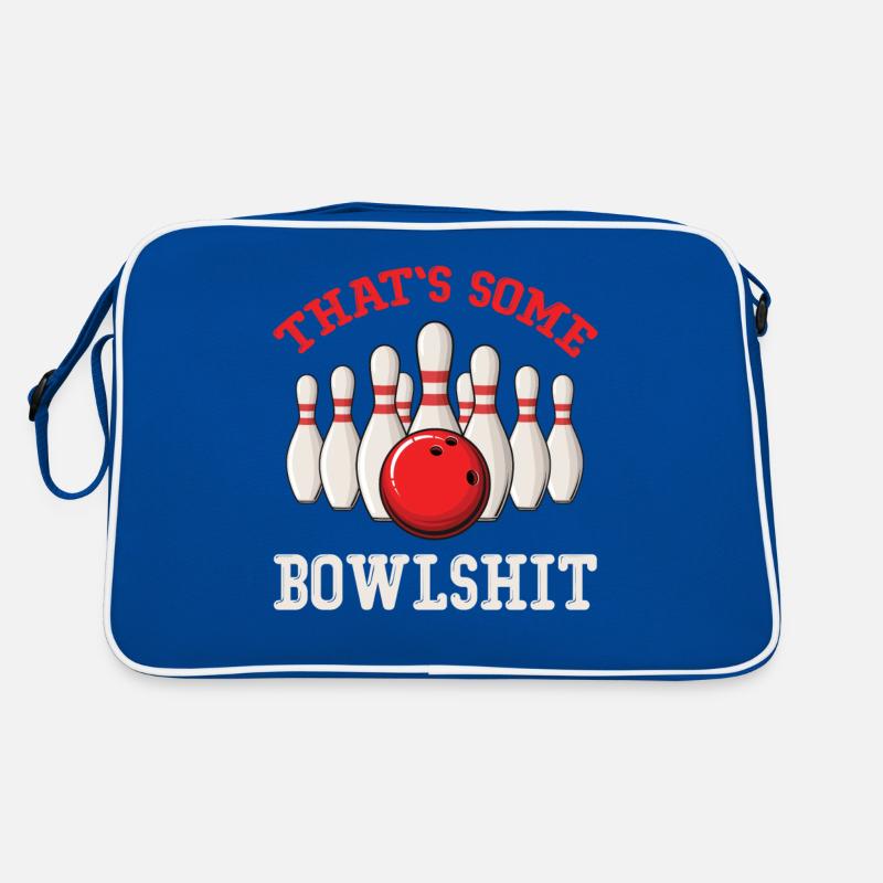 Das Sind Einige Bowlshit-bowling-wortspiele Retro Tasche