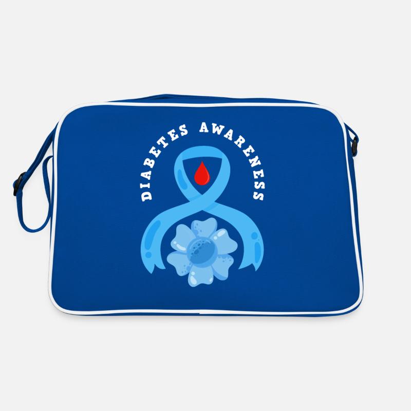 T1D Diabetes Type 1 Diabetic Gift Retro Bag