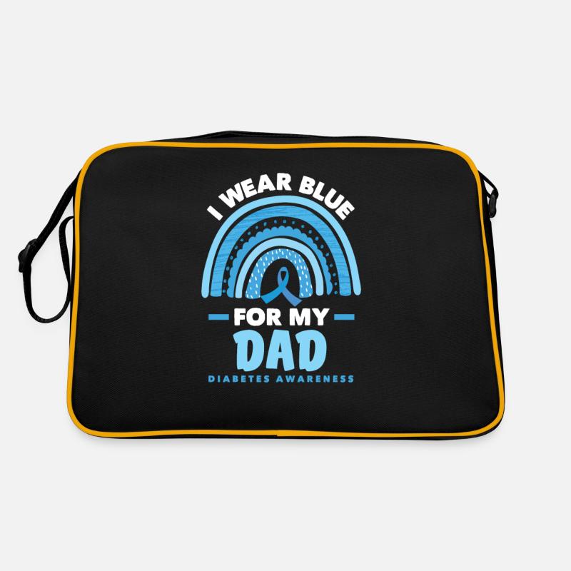 T1D Diabetes Type 1 Diabetic Gift Retro Bag
