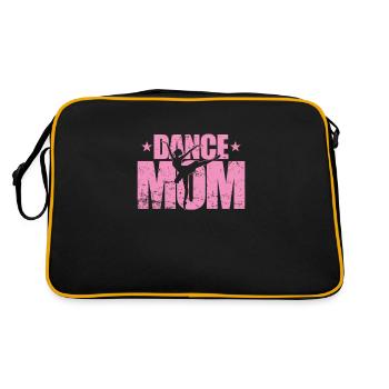 Ballet Dance Mom - Retro Tasche - Schwarz/Gold - Hinten