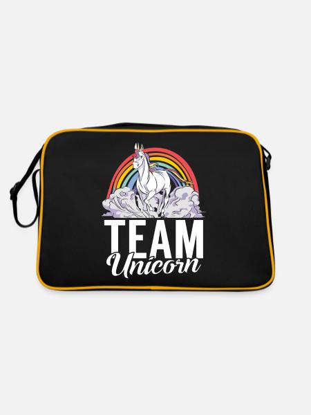 Gay Gifts - Retro Tasche - Schwarz/Gold - Hinten