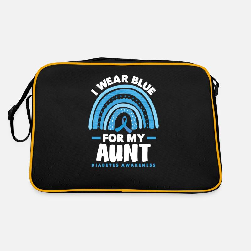 T1D Diabetes Type 1 Diabetic Gift Retro Bag