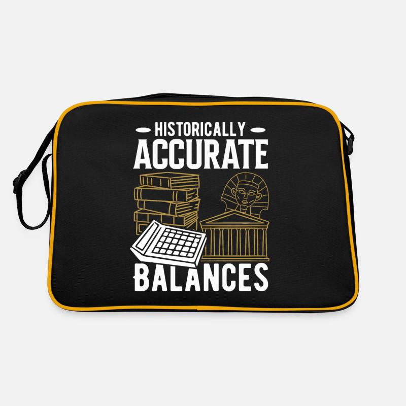 Historically Accurate Balances Accountant Retro Tasche