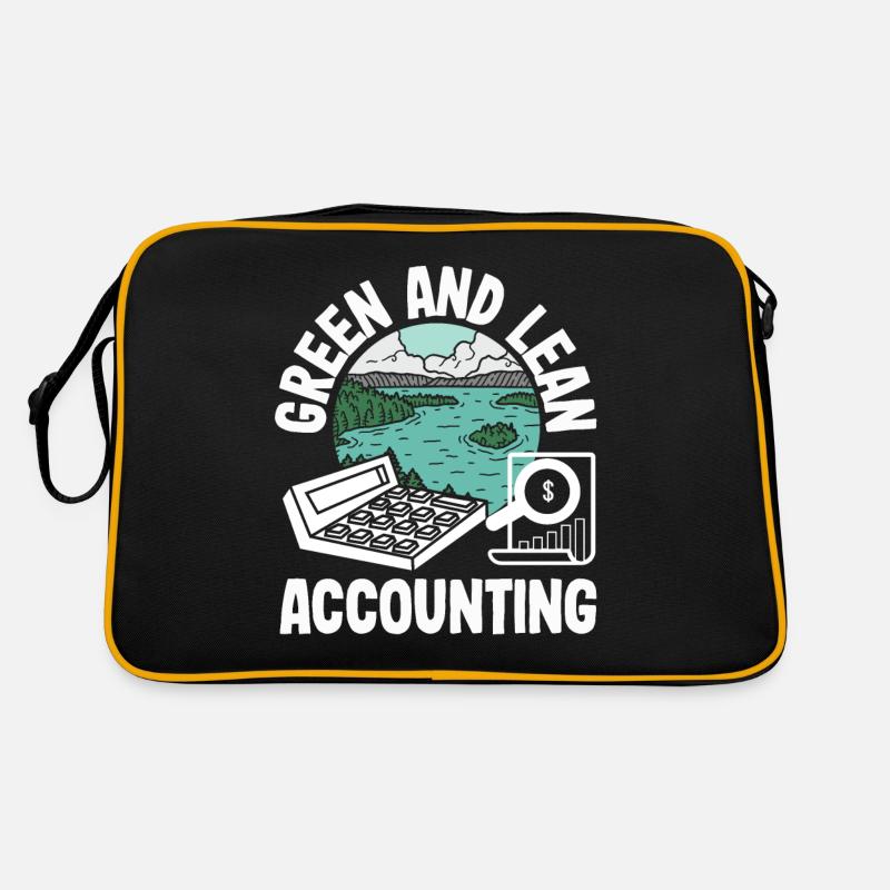 Comptabilité verte et allégée Comptable respectueux de l’environnement Sac Retro