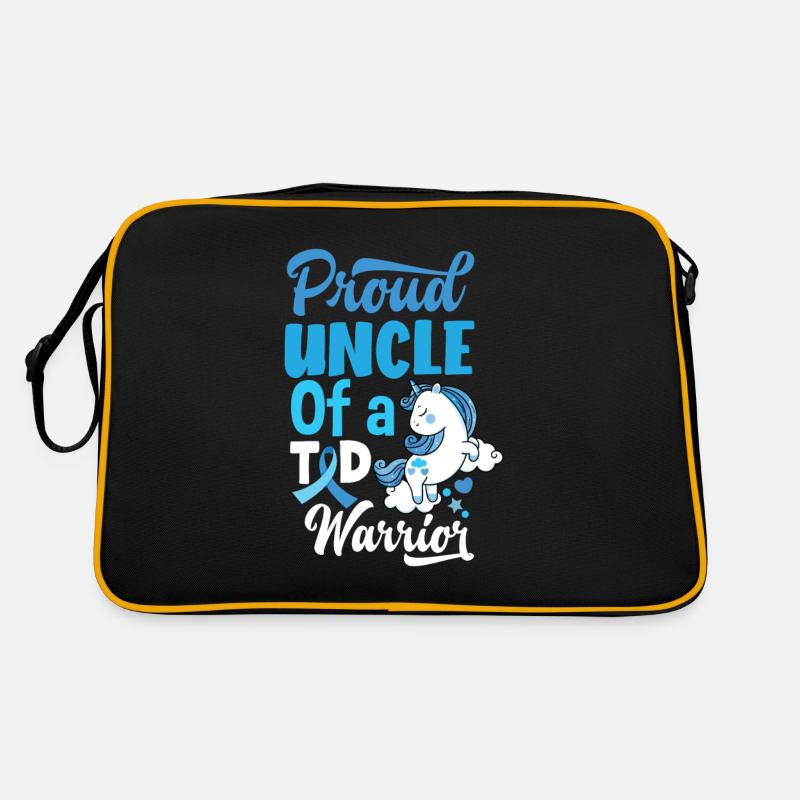 T1D Diabetes Type 1 Diabetic Gift Retro Bag