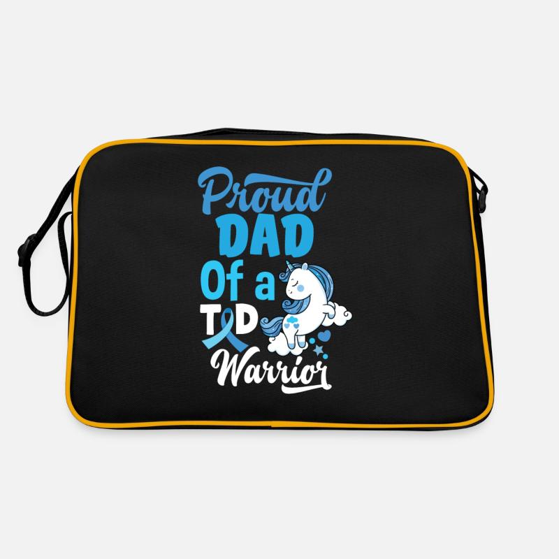 T1D Diabetes Type 1 Diabetic Gift Retro Bag