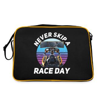 Simulateur Cockpit Esports Sim Racing - Sac Retro - noir/or - Dos