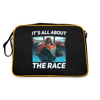 Simulateur Cockpit Esports Sim Racing - Sac Retro - noir/or - Dos