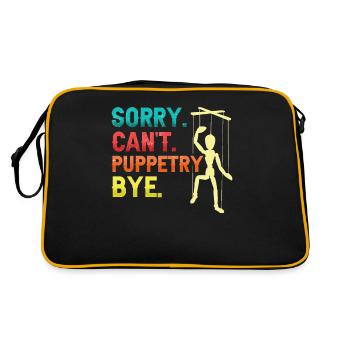 Puppeteer, puppeteer - Retro Bag - black/gold - Back