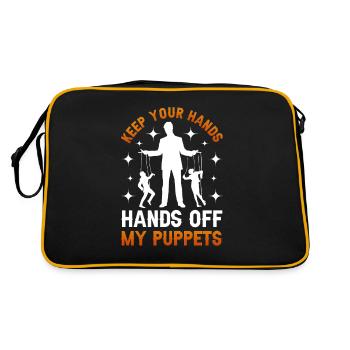 Puppeteer, puppeteer - Retro Bag - black/gold - Back