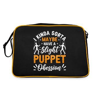 Puppeteer, puppeteer - Retro Bag - black/gold - Back