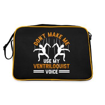 Puppeteer, puppeteer - Retro Bag - black/gold - Back