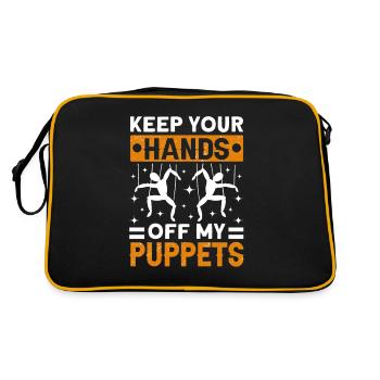 Puppeteer, puppeteer - Retro Bag - black/gold - Back