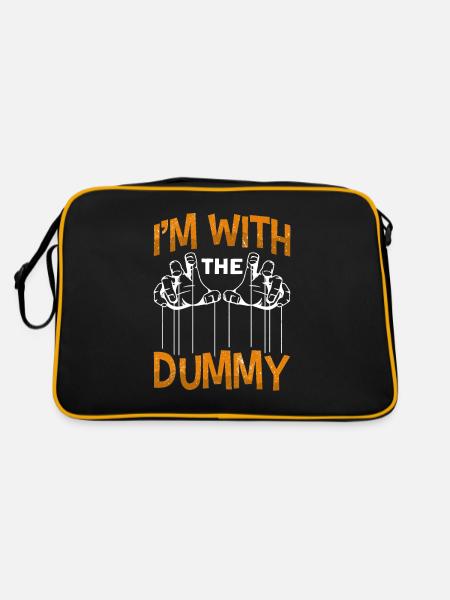 Puppeteer, puppeteer - Retro Bag - black/gold - Back
