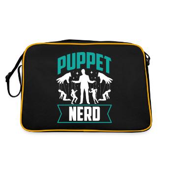 Puppeteer, puppeteer - Retro Bag - black/gold - Back