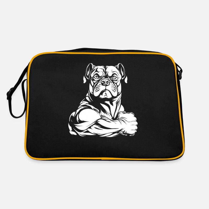 Bully américain Sac Retro