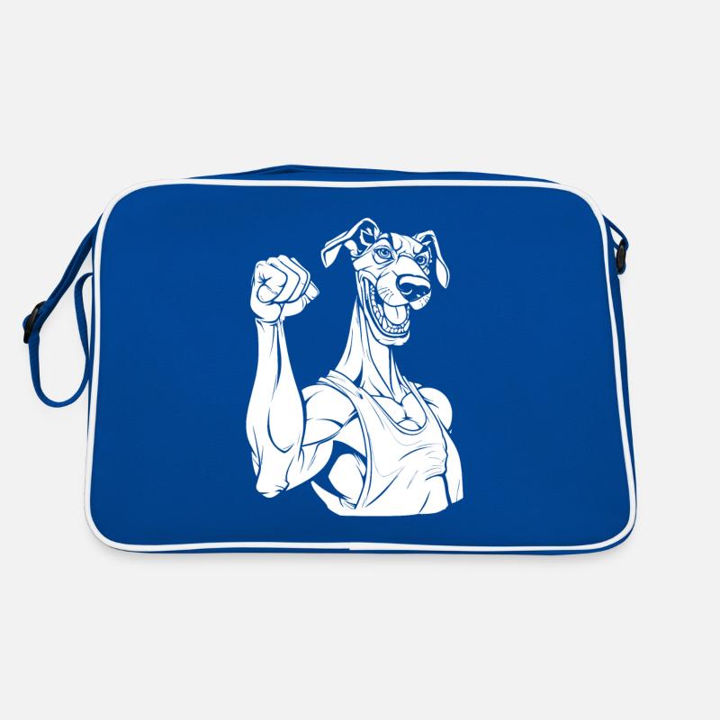 Lévrier Lévrier Drôle Sac Retro