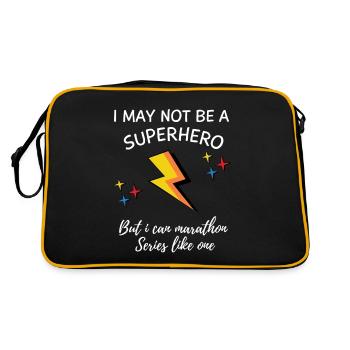 K-Drama Lover Funny KDrama Mom - Retro Bag - black/gold - Back