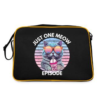 K-Drama Lover Funny KDrama Mom - Retro Bag - black/gold - Back