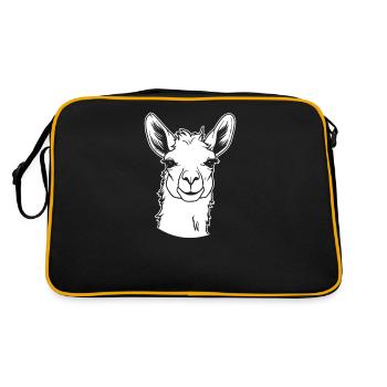 Lama Llama - Sac Retro - noir/or - Dos