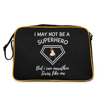 K-Drama Lover Funny KDrama Mom - Retro Bag - black/gold - Back