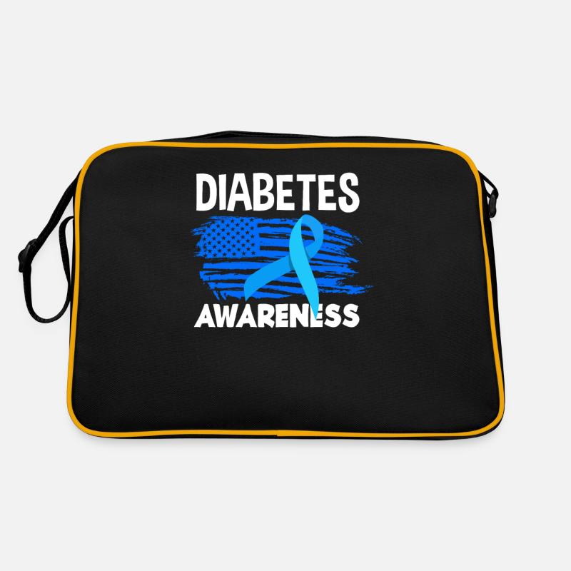 T1D Diabetes Type 1 Diabetic Gift Retro Bag