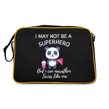 K-Drama Lover Funny KDrama Mom - Retro Bag - black/gold - Back